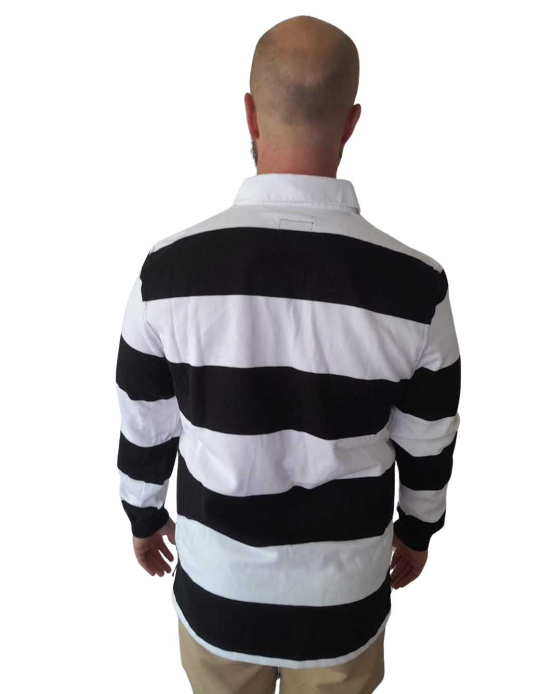 Black and white striped Long Sleeve Jersey (out of stock - new stock arriving soon)